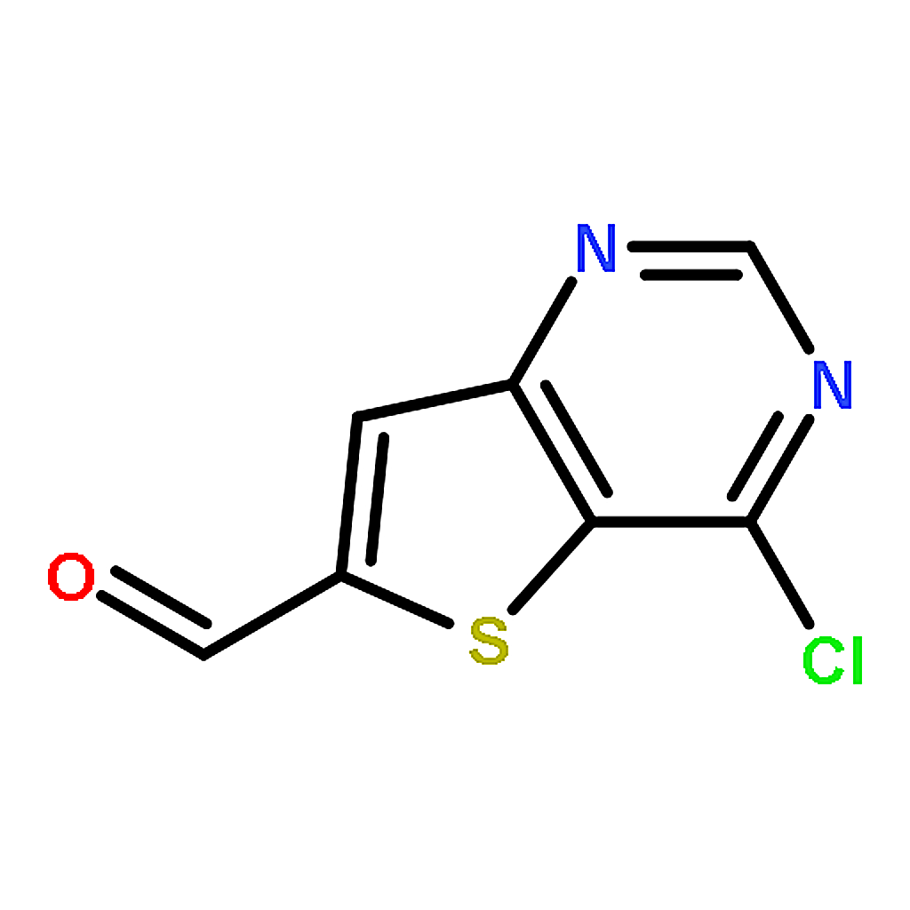 RHAWN 4-Chlorothieno[3,2-d]pyrimidine-6-carbaldehyde