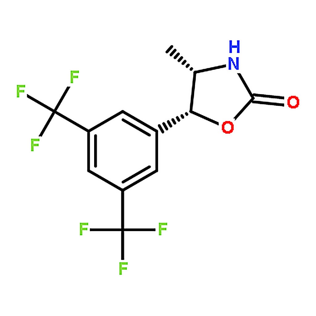 RHAWN (4S,5R)-5-(3,5-Bis(trifluoromethyl)phenyl)-4-methyloxazolidin-2-one