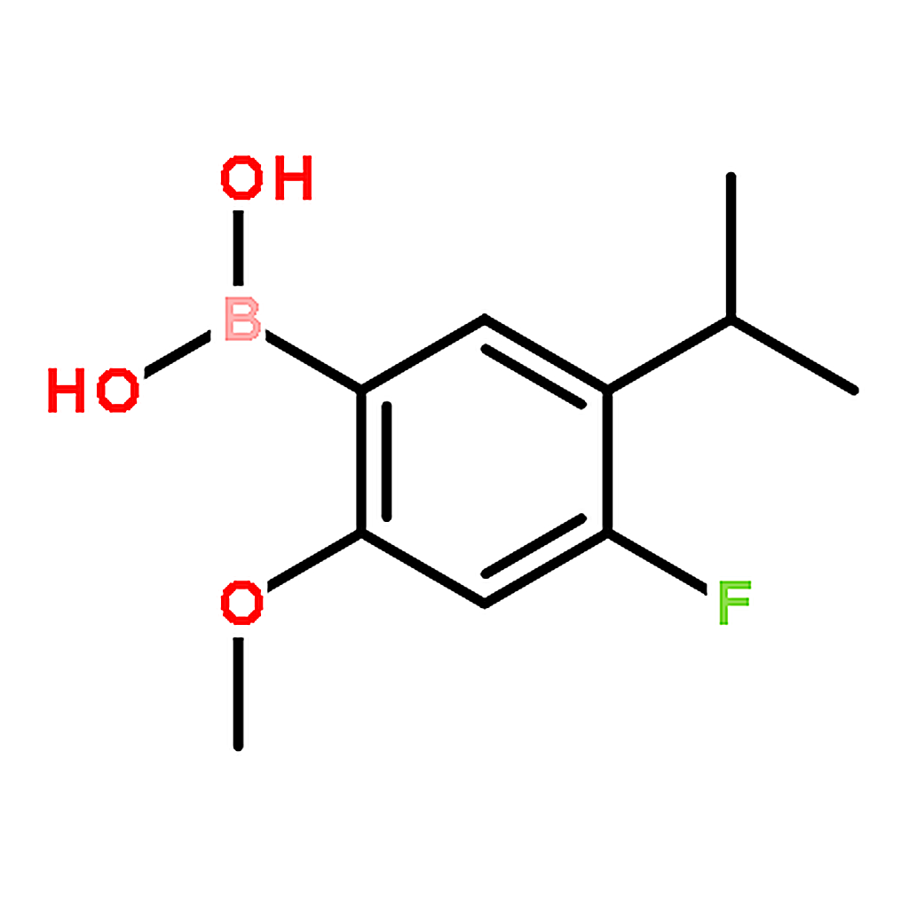RHAWN (4-Fluoro-5-isopropyl-2-methoxyphenyl)boronic acid