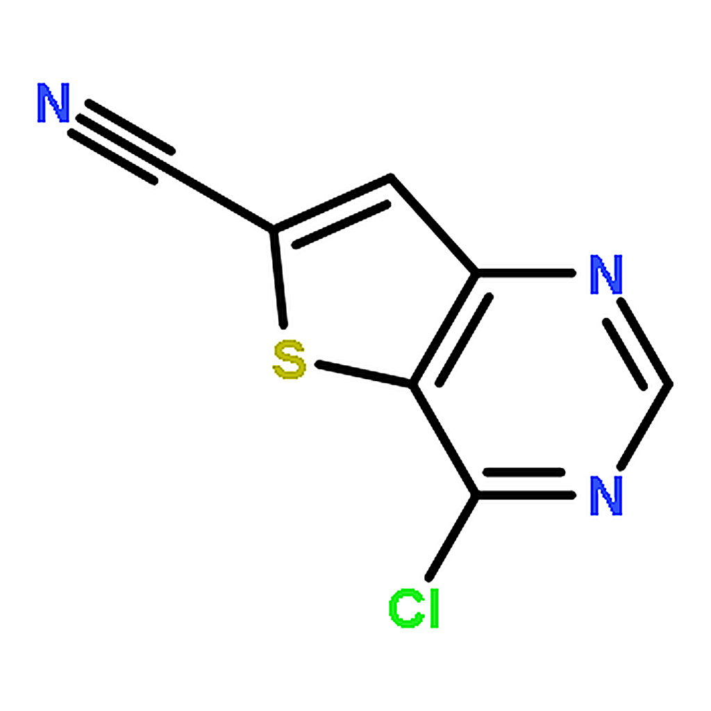 RHAWN 4-Chlorothieno[3,2-d]pyrimidine-6-carbonitrile