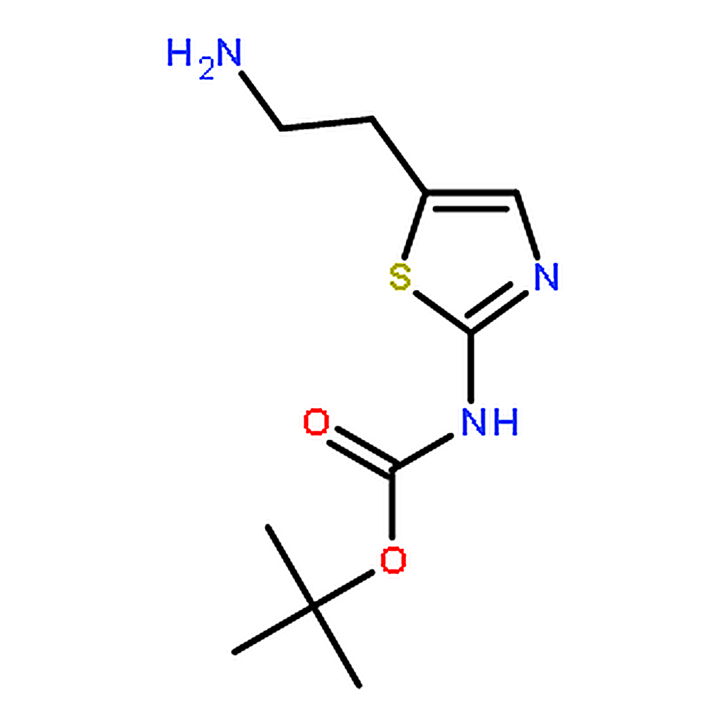 RHAWN tert-Butyl (5-(2-aminoethyl)thiazol-2-yl)carbamate