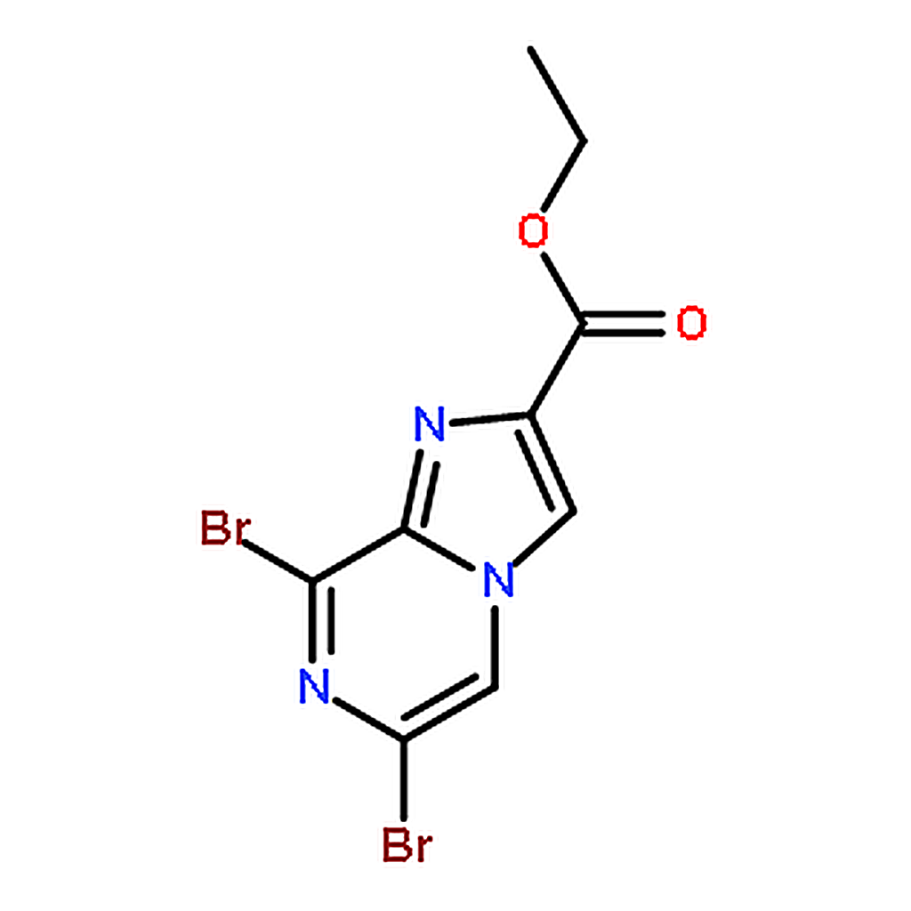 RHAWN Ethyl 6，8-dibromoimidazo[1，2-a]pyrazine-2-carboxylate