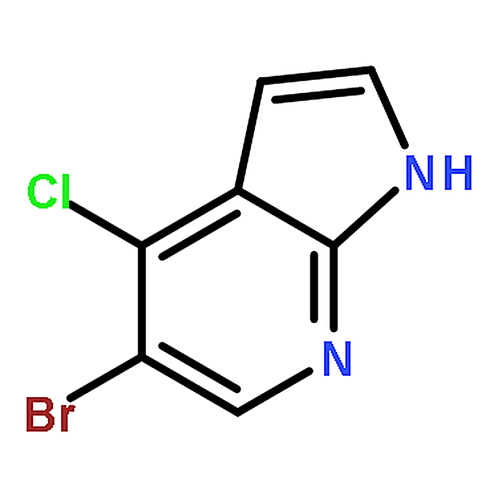 RHAWN 5-bromo-4-chloro-1H-pyrrolo[2,3-b]pyridine