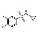RHAWN 4-Bromo-N-cyclopropyl-3-methylbenzenesulfonamide
