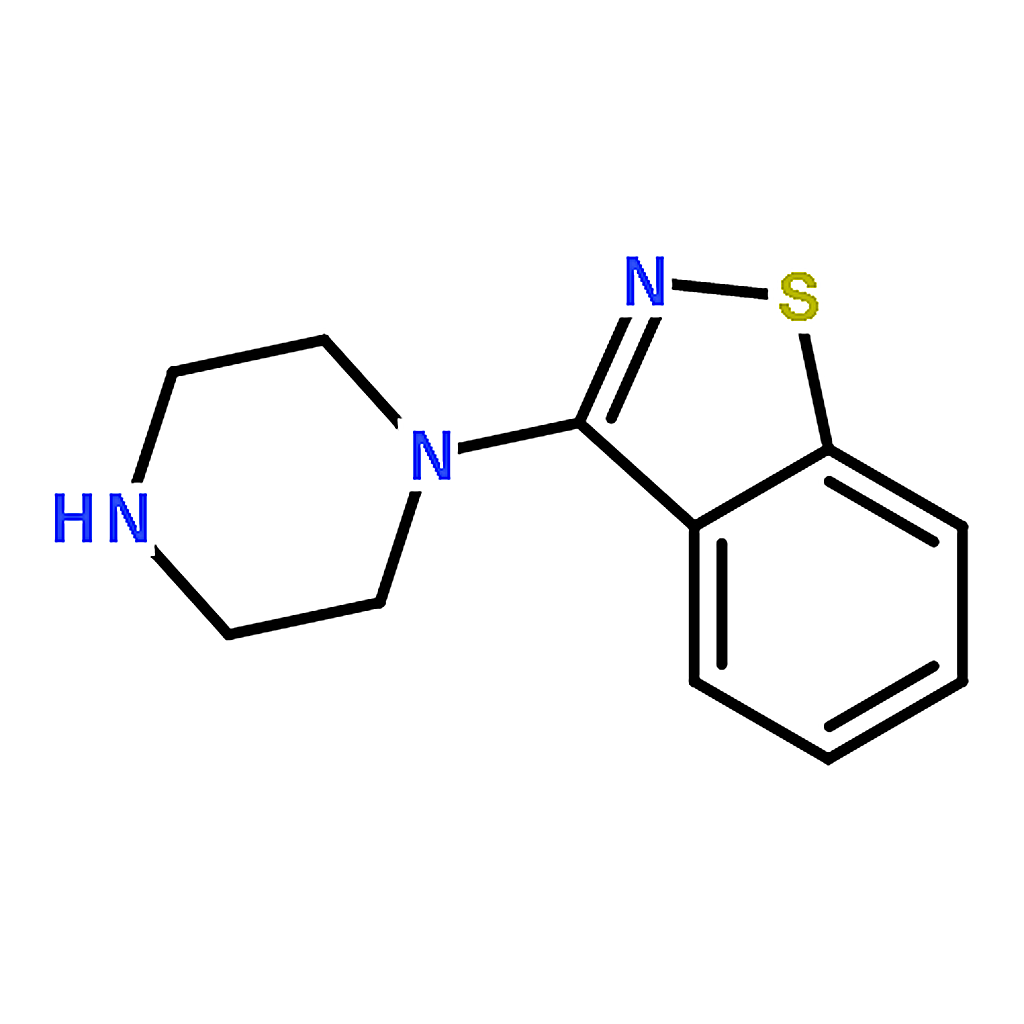 RHAWN 3-(1-Piperazinyl)-1,2-benzisothiazole