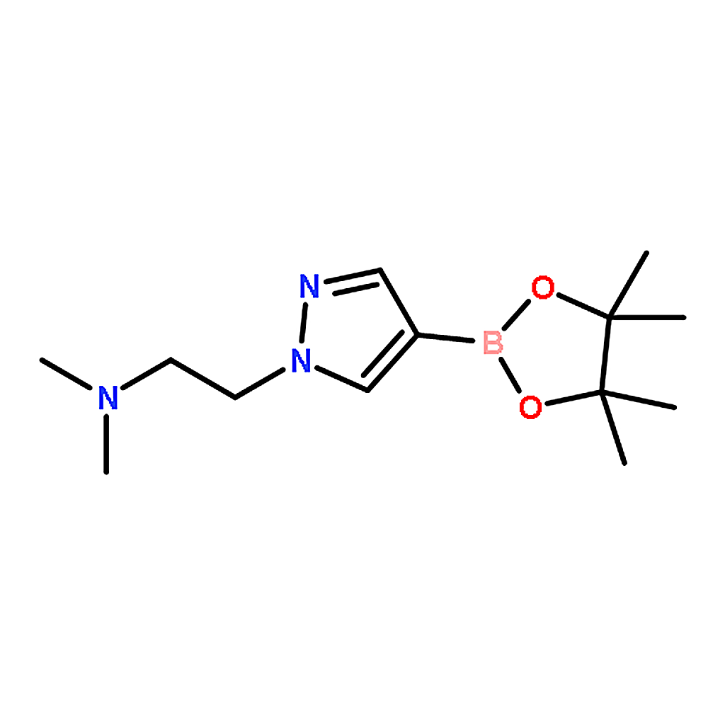 RHAWN N,N-Dimethyl-2-(4-(4,4,5,5-tetramethyl-1,3,2-dioxaborolan-2-yl)-1H-pyrazol-1-yl)ethanamine