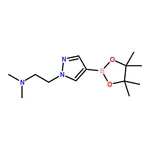 RHAWN N,N-Dimethyl-2-(4-(4,4,5,5-tetramethyl-1,3,2-dioxaborolan-2-yl)-1H-pyrazol-1-yl)ethanamine