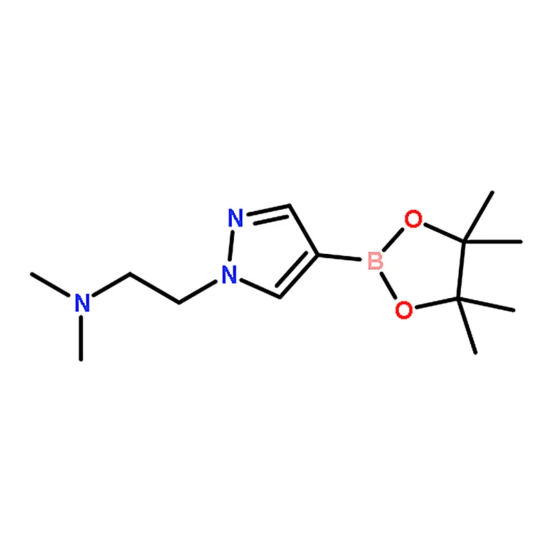 RHAWN N,N-Dimethyl-2-(4-(4,4,5,5-tetramethyl-1,3,2-dioxaborolan-2-yl)-1H-pyrazol-1-yl)ethanamine