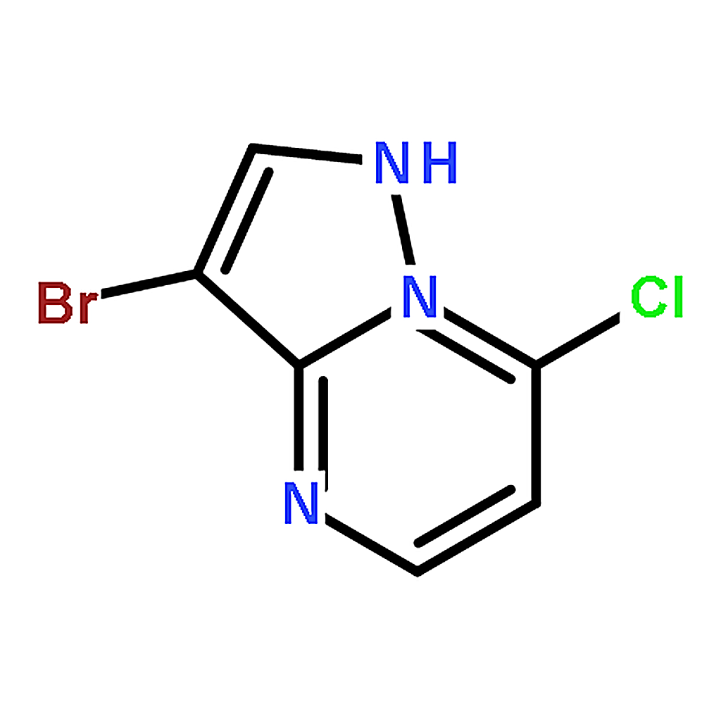 RHAWN 3-Bromo-7-chloropyrazolo[1,5-a]pyrimidine
