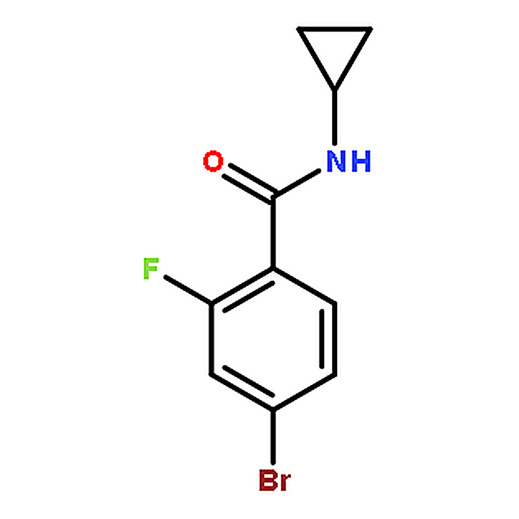 RHAWN 4-Bromo-N-cyclopropyl-2-fluorobenzamide