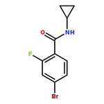 RHAWN 4-Bromo-N-cyclopropyl-2-fluorobenzamide