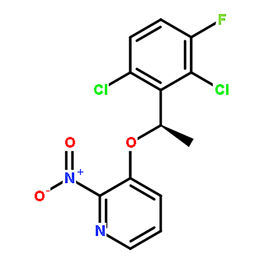 RHAWN (R)-3-(1-(2,6-Dichloro-3-fluorophenyl)ethoxy)-2-nitropyridine