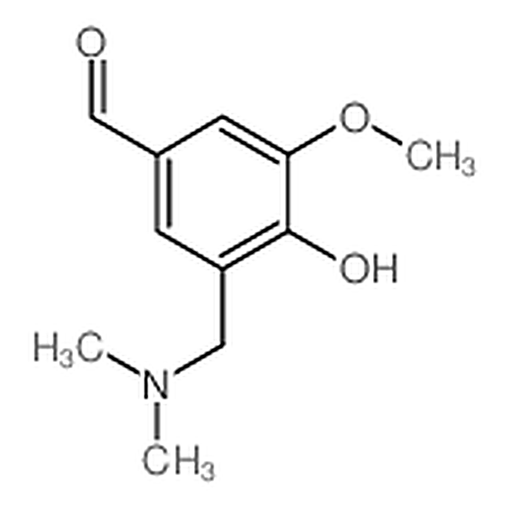 RHAWN 3-((Dimethylamino)methyl)-4-hydroxy-5-methoxybenzaldehyde