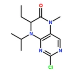 RHAWN (R)-2-Chloro-7-ethyl-8-isopropyl-5-methyl-7,8-dihydropteridin-6(5H)-one