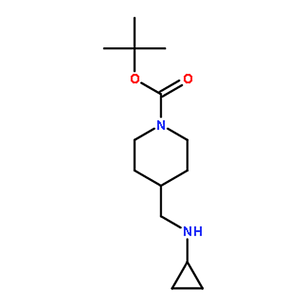 RHAWN tert-butyl4-((cyclopropylamino)methyl)piperidine-1-carboxylate