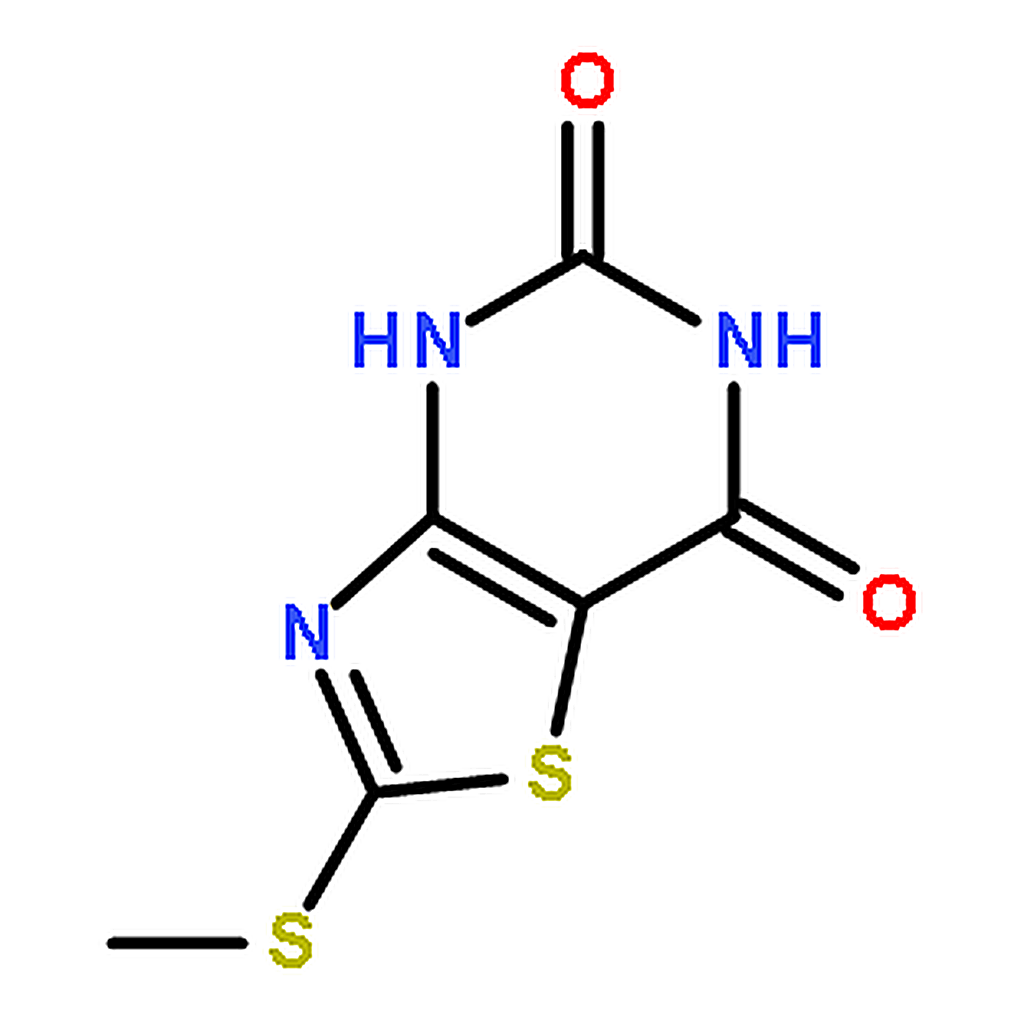 RHAWN 2-(Methylthio)thiazolo[4,5-d]pyrimidine-5,7-diol