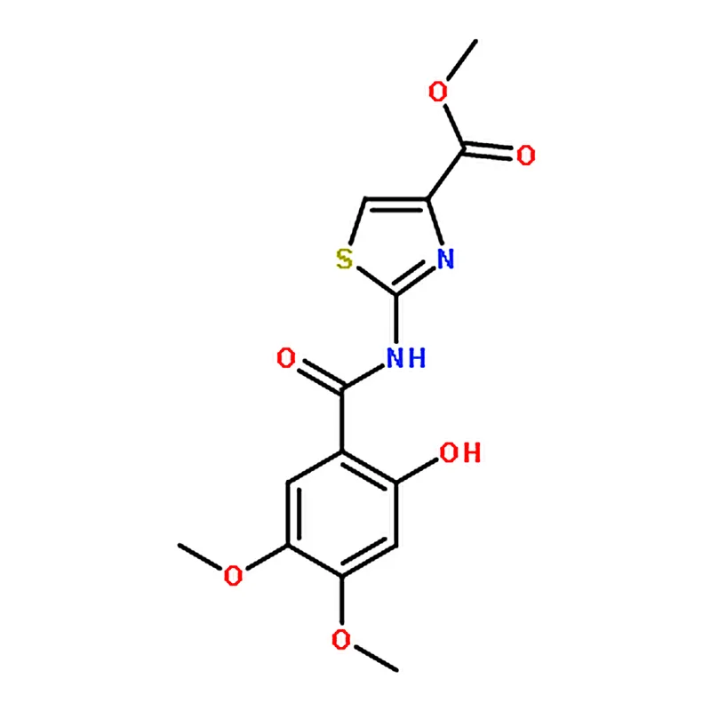 RHAWN Methyl 2-(2-hydroxy-4,5-dimethoxybenzamido)thiazole-4-carboxylate