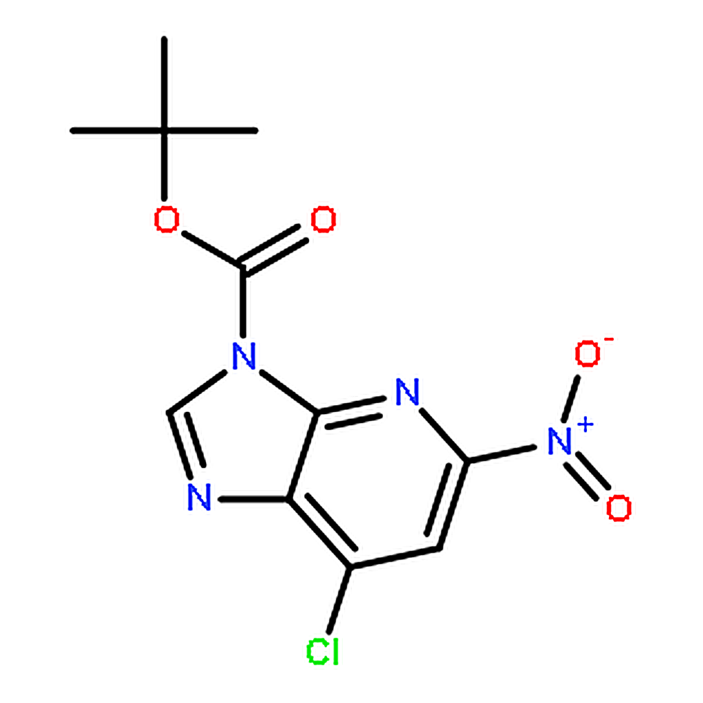 RHAWN tert-Butyl 7-chloro-5-nitro-3H-imidazo[4,5-b]pyridine-3-carboxylate