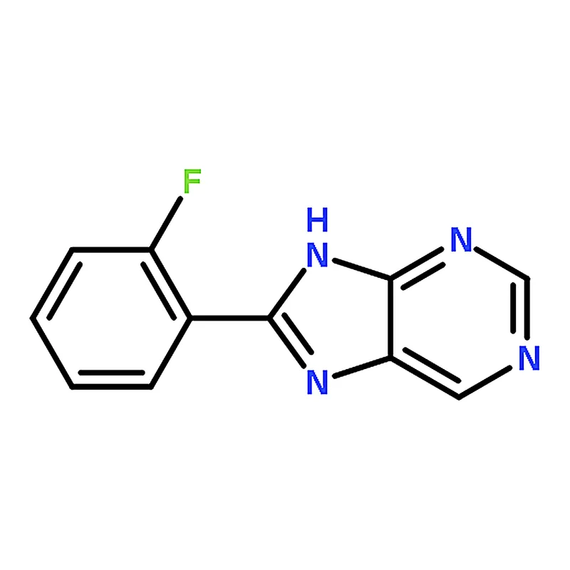 RHAWN 8-(2-Fluorophenyl)-9H-purine