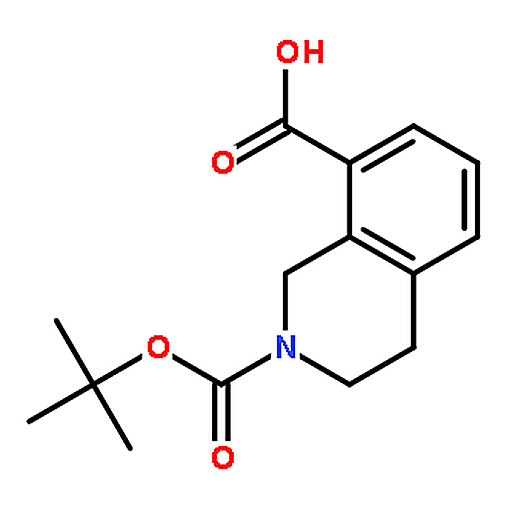 RHAWN 2-(tert-Butoxycarbonyl)-1,2,3,4-tetrahydroisoquinoline-8-carboxylic acid