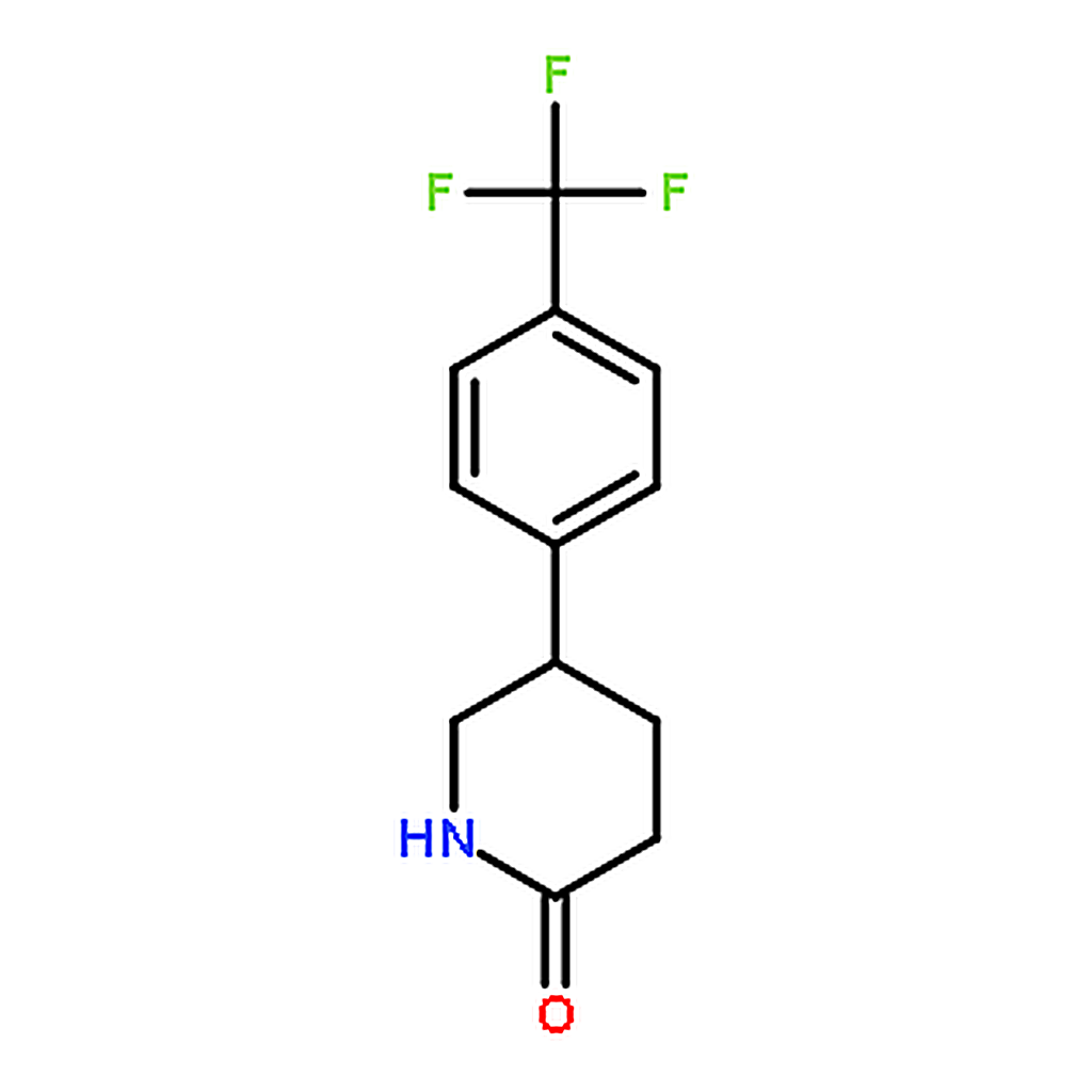 RHAWN 5-[4-(Trifluoromethyl)phenyl]-2-piperidone