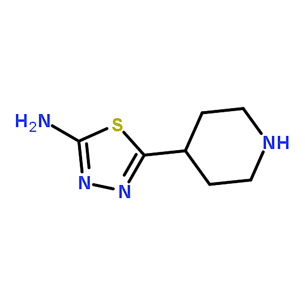 RHAWN 5-(Piperidin-4-yl)-1,3,4-thiadiazol-2-amine