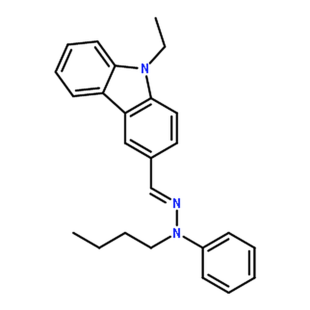RHAWN 9-Ethylcarbazole-3-carboxaldehyde <i>N</i>-Butyl-<i>N</i>-phenylhydrazone