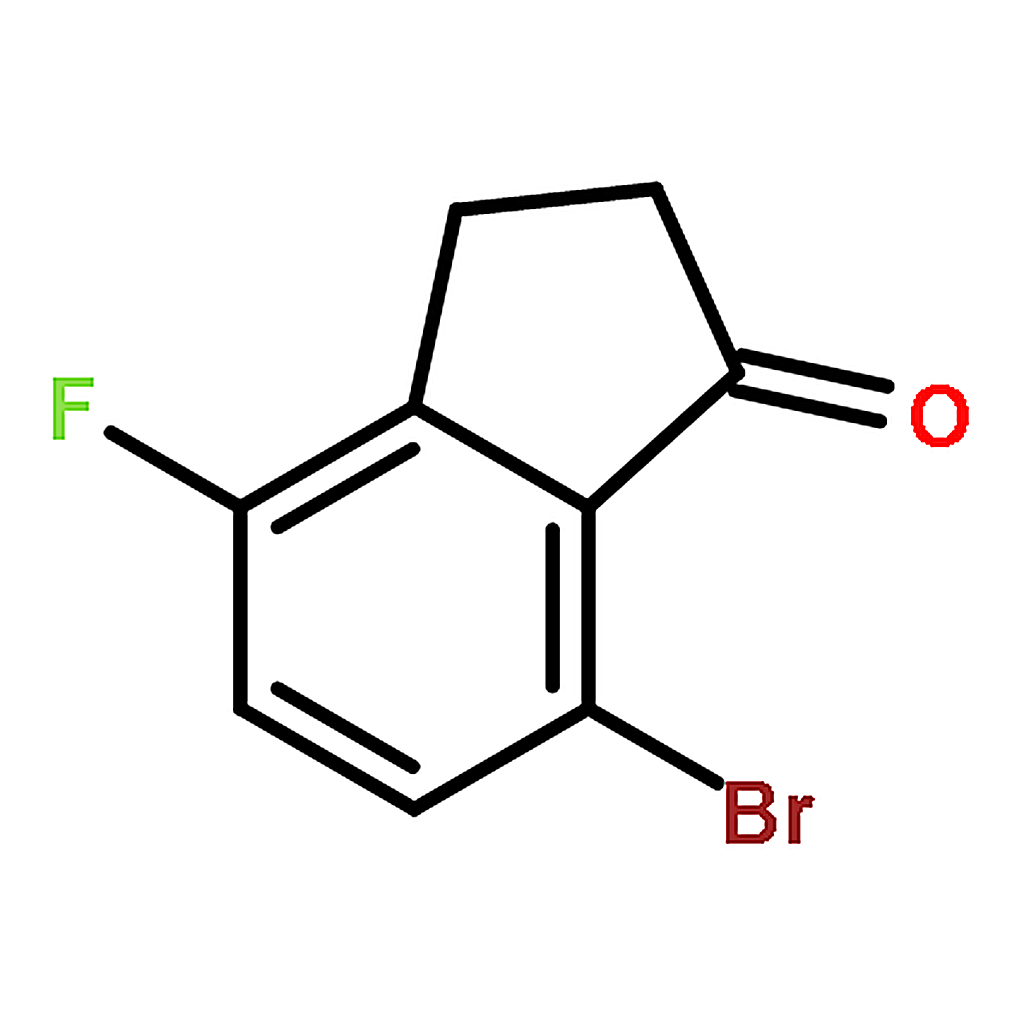 RHAWN 7-Bromo-4-fluoro-2,3-dihydro-1H-inden-1-one