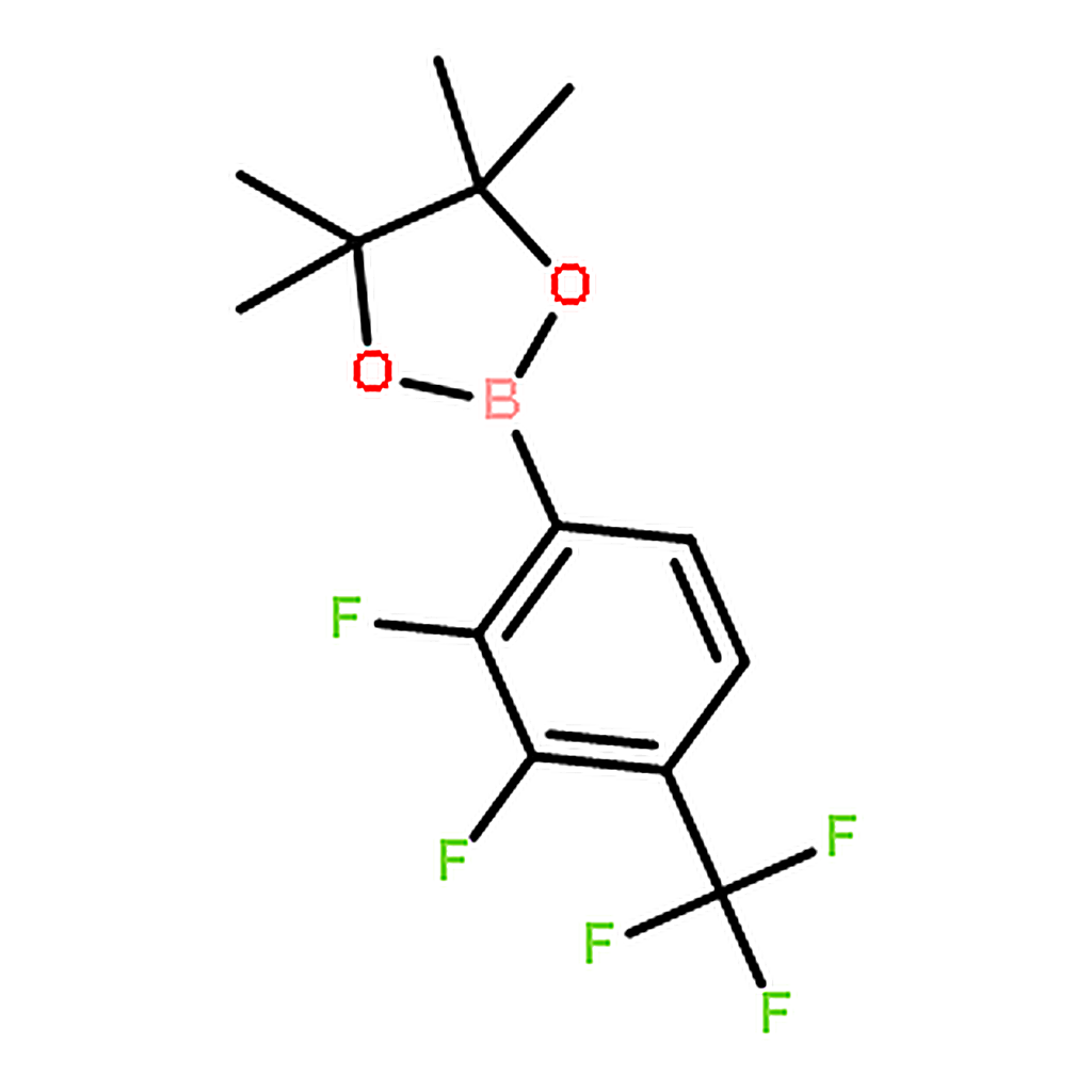 RHAWN 2-(2,3-Difluoro-4-(trifluoromethyl)phenyl)-4,4,5,5-tetramethyl-1,3,2-dioxaborolane