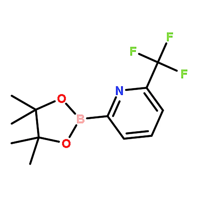 RHAWN 2-(4,4,5,5-Tetramethyl-1,3,2-dioxaborolan-2-yl)-6-(trifluoromethyl)pyridine