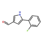 RHAWN 5-(2-Fluorophenyl)-1H-pyrrole-3-carbaldehyde