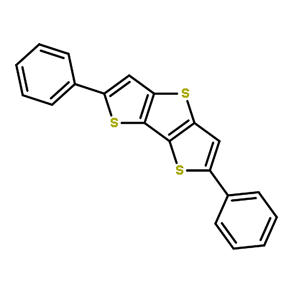 RHAWN 2，6-Diphenyldithieno[3，2-b:2'，3'-d]thiophene