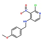RHAWN 2-Chloro-N-(4-methoxybenzyl)-3-nitropyridin-4-amine