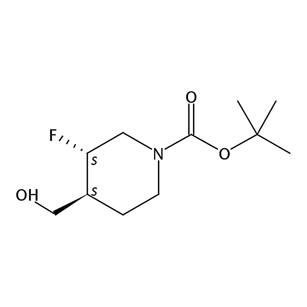RHAWN (3R,4R)-rel-tert-Butyl 3-fluoro-4-(hydroxymethyl)piperidine-1-carboxylate