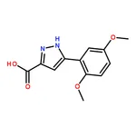 RHAWN 5-(2,5-Dimethoxyphenyl)-1H-pyrazole-3-carboxylic acid