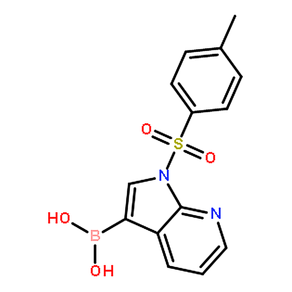 RHAWN (1-Tosyl-1H-pyrrolo[2，3-b]pyridin-3-yl)boronic acid