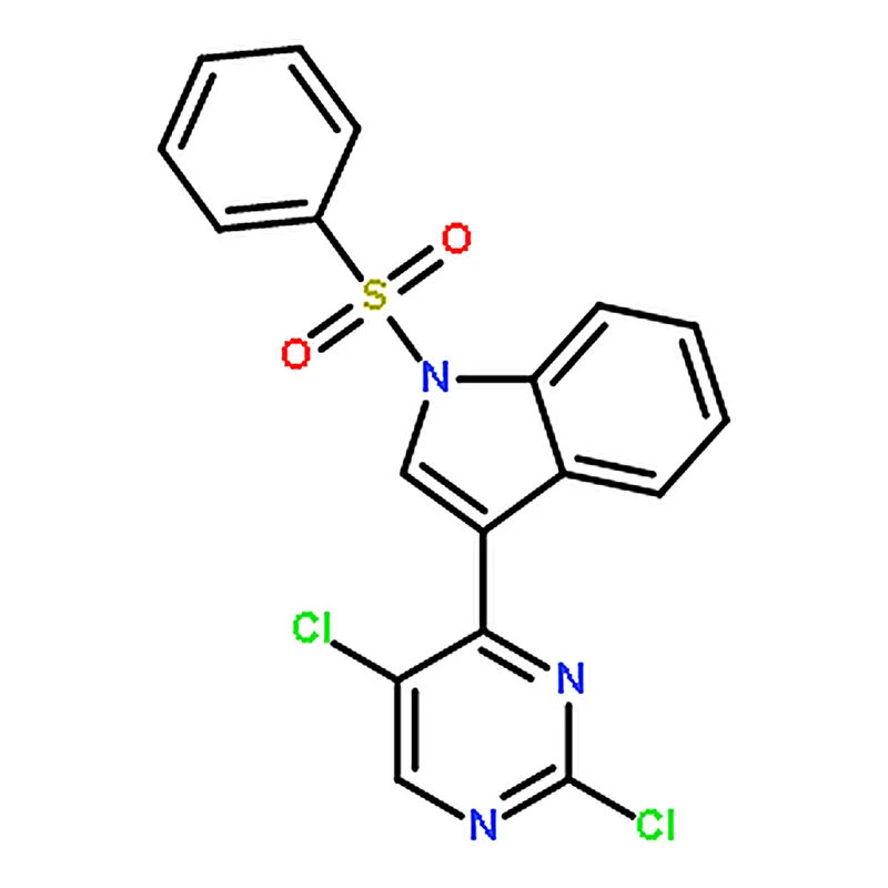 RHAWN 3-(2,5-Dichloropyrimidin-4-yl)-1-(phenylsulfonyl)-1H-indole