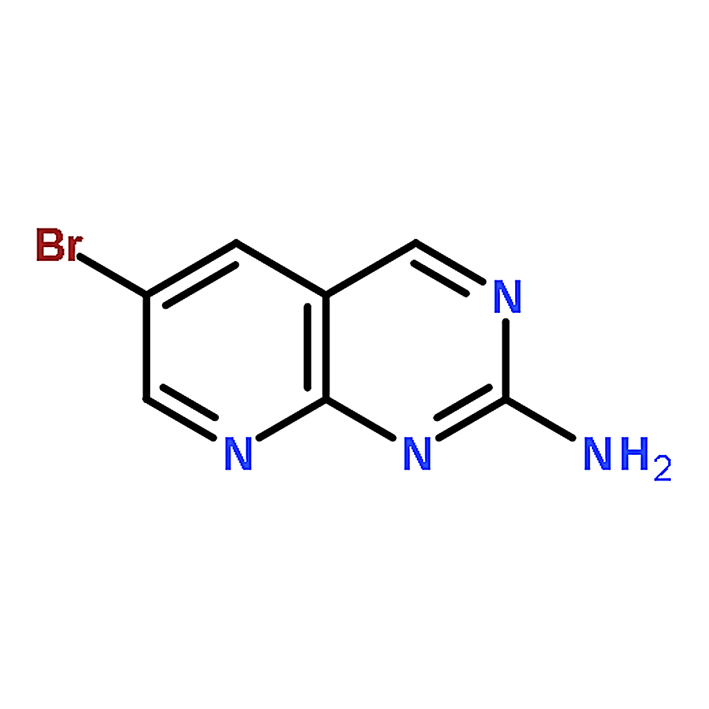 RHAWN 6-Bromopyrido[2,3-d]pyrimidin-2-amine