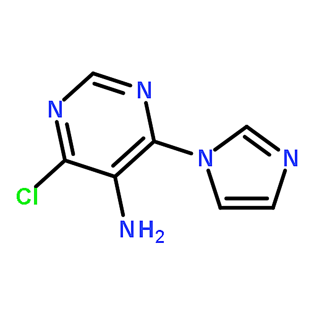 RHAWN 4-Chloro-6-(1H-imidazol-1-yl)pyrimidin-5-amine