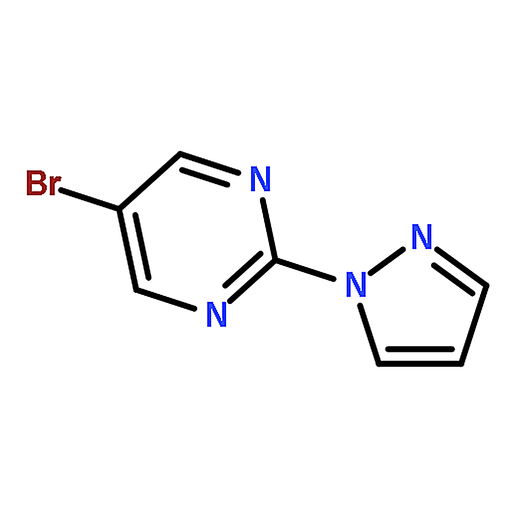 RHAWN 5-Bromo-2-pyrazol-1-yl-pyrimidine