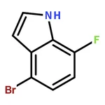 RHAWN 4-bromo-7-fluoro-1H-indole