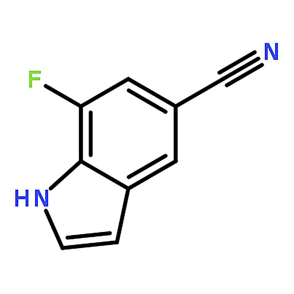RHAWN 7-Fluoro-1H-indole-5-carbonitrile