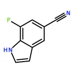 RHAWN 7-Fluoro-1H-indole-5-carbonitrile
