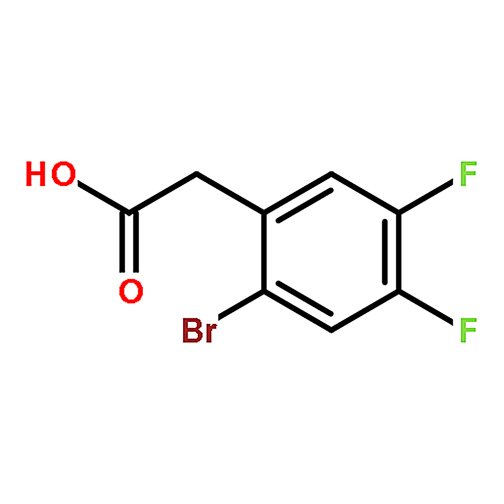 RHAWN 2-(2-Bromo-4,5-difluorophenyl)acetic acid