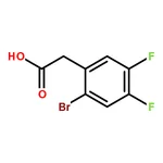 RHAWN 2-(2-Bromo-4,5-difluorophenyl)acetic acid