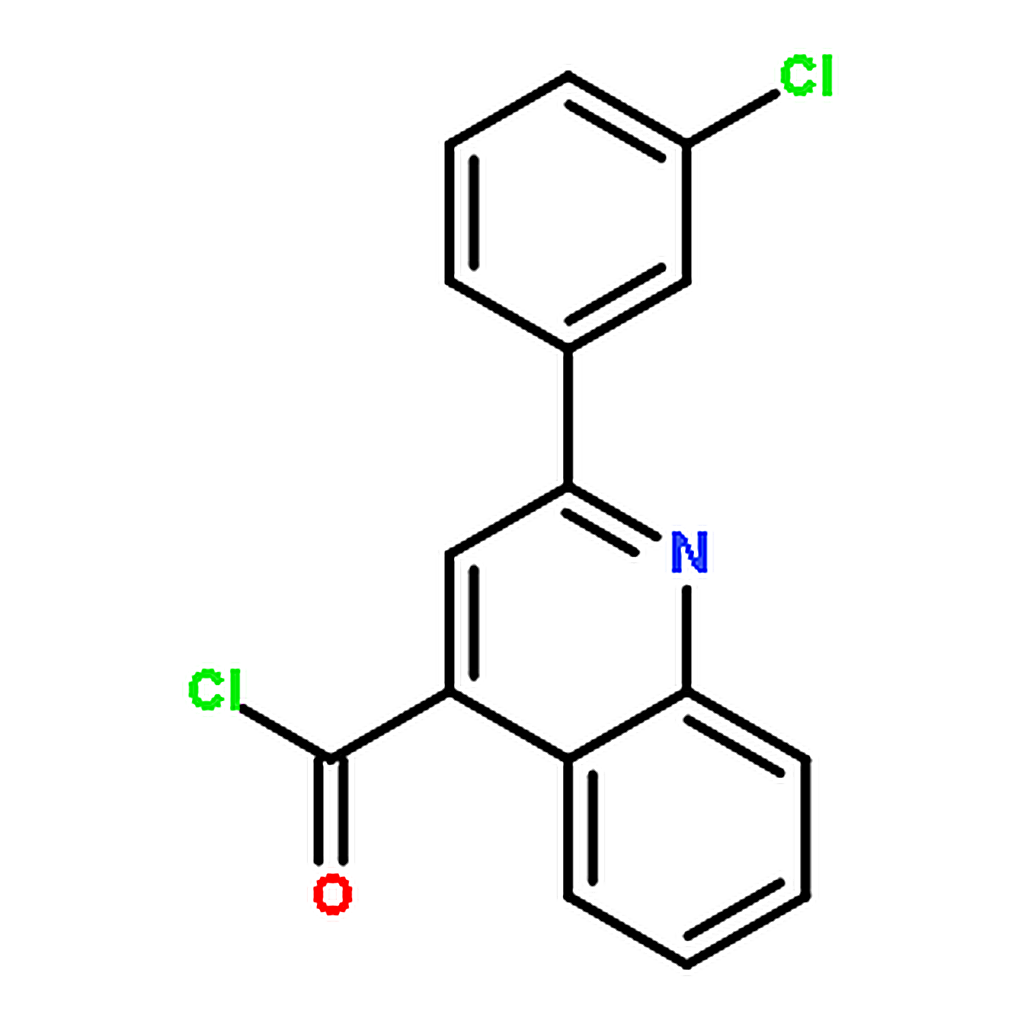 RHAWN 2-(3-Chlorophenyl)quinoline-4-carbonyl chloride