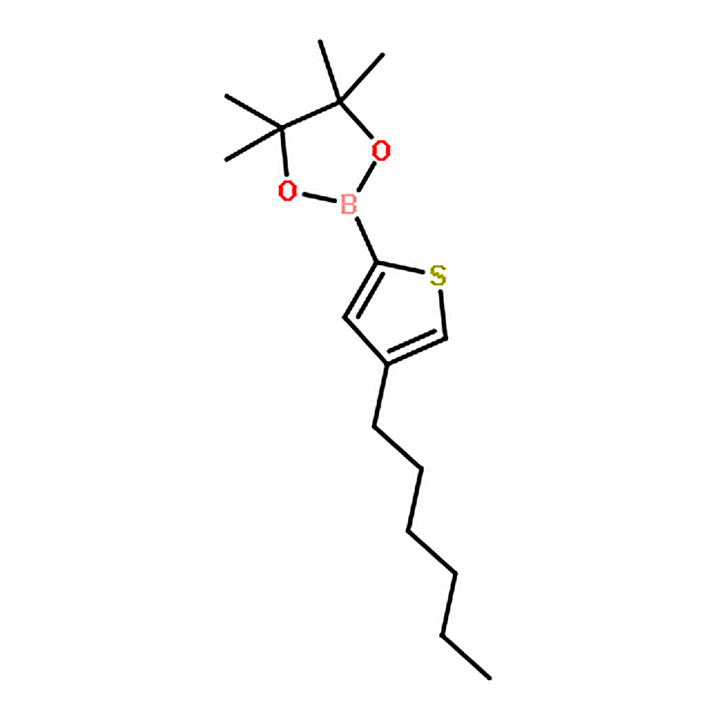 RHAWN 4-Hexyl-2-(4,4,5,5-tetramethyl-1,3,2-dioxaborolan-2-yl)thiophene