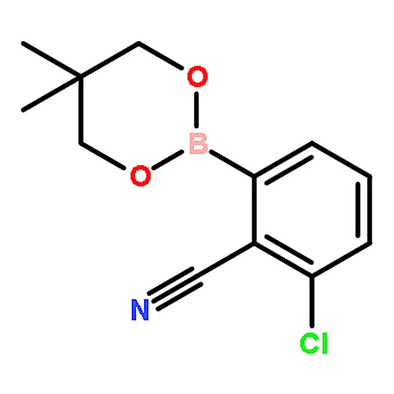 RHAWN 2-Chloro-6-(5,5-dimethyl-1,3,2-dioxaborinan-2-yl)benzonitrile
