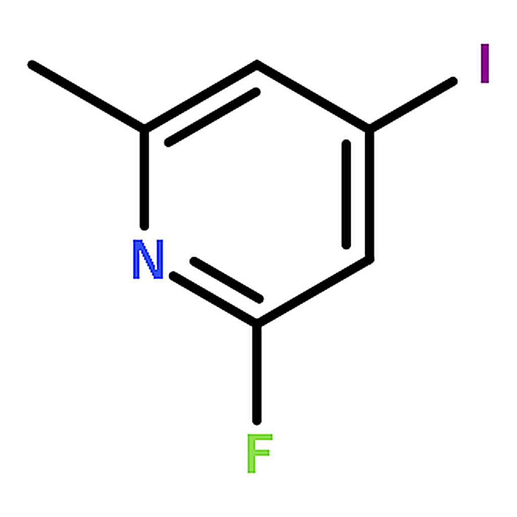 RHAWN 2-Fluoro-4-iodo-6-methylpyridine