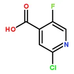 RHAWN 2-Chloro-5-fluoroisonicotinic acid